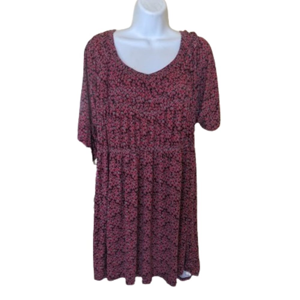 * Red Jersey Dress Size 2X